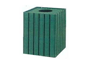 671-A　再生プラスチック角型くずかご（大）